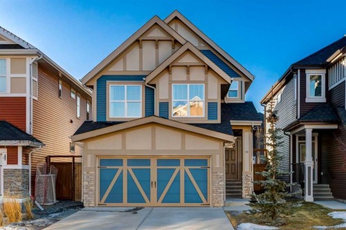 36 Sundown Common, Cochrane, AB - Outdoor With Facade