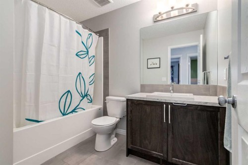 36 Sundown Common, Cochrane, AB - Indoor Photo Showing Bathroom