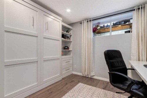 36 Sundown Common, Cochrane, AB - Indoor Photo Showing Office