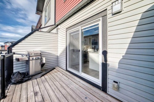 2306 Jumping Pound Common, Cochrane, AB - Outdoor With Deck Patio Veranda With Exterior