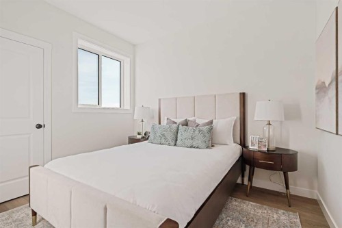 47 Setonridge Park Se, Calgary, AB - Indoor Photo Showing Bedroom