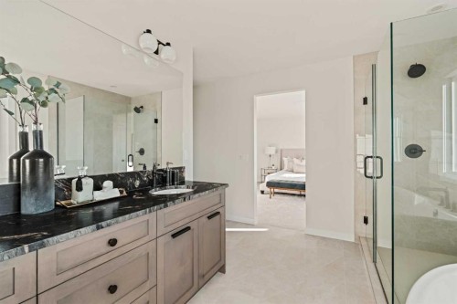 47 Setonridge Park Se, Calgary, AB - Indoor Photo Showing Bathroom