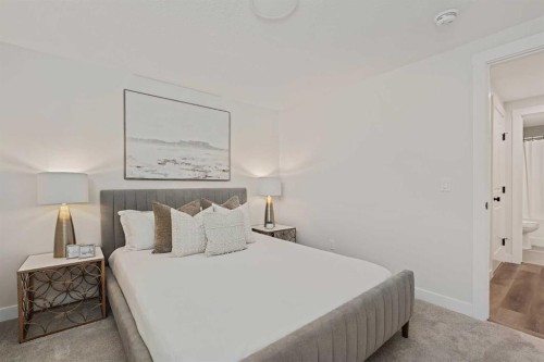 47 Setonridge Park Se, Calgary, AB - Indoor Photo Showing Bedroom