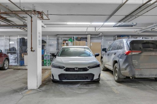 305-35 Walgrove Se, Calgary, AB - Indoor Photo Showing Garage