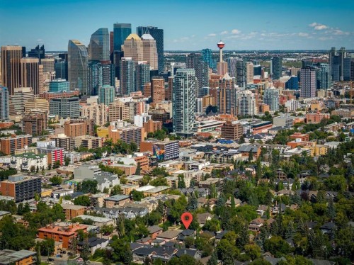 1927 12 Street Sw, Calgary, AB - Outdoor With View