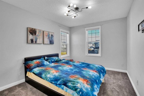 74 Cranleigh Green Se, Calgary, AB - Indoor Photo Showing Bedroom