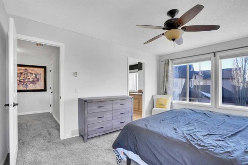74 Cranleigh Green Se, Calgary, AB - Indoor Photo Showing Bedroom