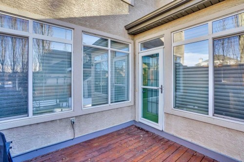 74 Cranleigh Green Se, Calgary, AB - Outdoor With Deck Patio Veranda With Exterior