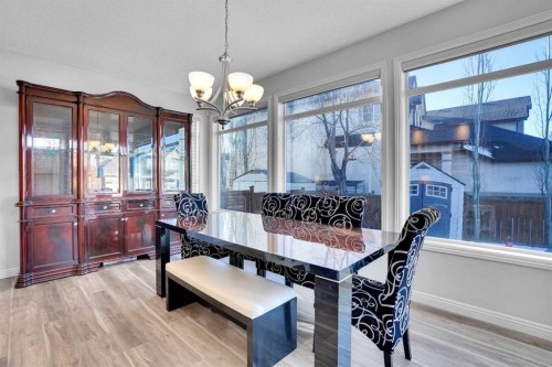 74 Cranleigh Green Se, Calgary, AB - Indoor Photo Showing Dining Room