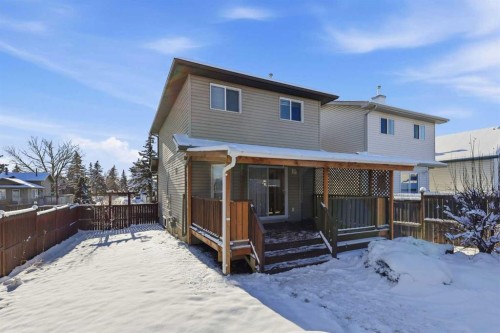 160 Taradale Drive Ne, Calgary, AB - Outdoor With Deck Patio Veranda With Exterior