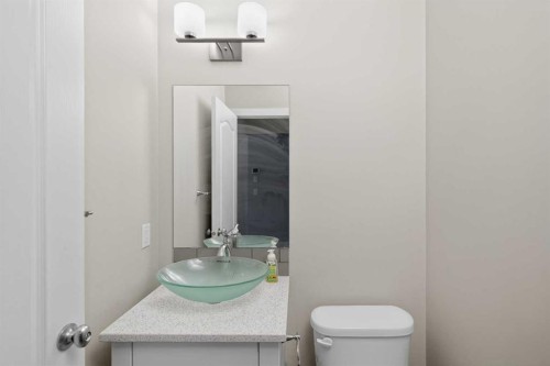130 Evanscrest Terrace Nw, Calgary, AB - Indoor Photo Showing Bathroom