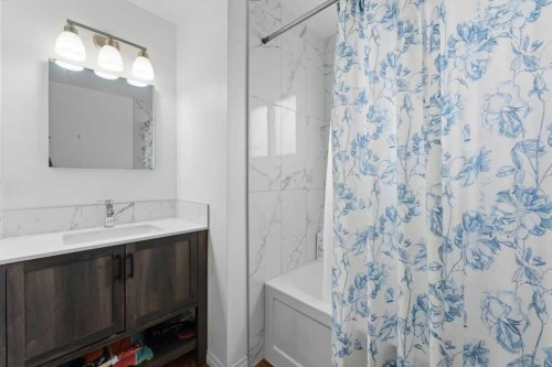 1447 Berkley Drive Nw, Calgary, AB - Indoor Photo Showing Bathroom