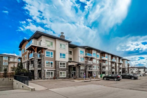 1405-240 Skyview Ranch Road Ne, Calgary, AB - Outdoor With Balcony With Facade