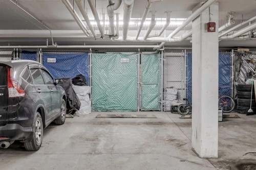 1405-240 Skyview Ranch Road Ne, Calgary, AB - Indoor Photo Showing Garage
