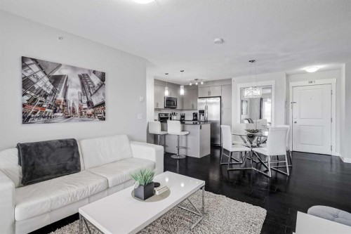 1405-240 Skyview Ranch Road Ne, Calgary, AB - Indoor Photo Showing Living Room