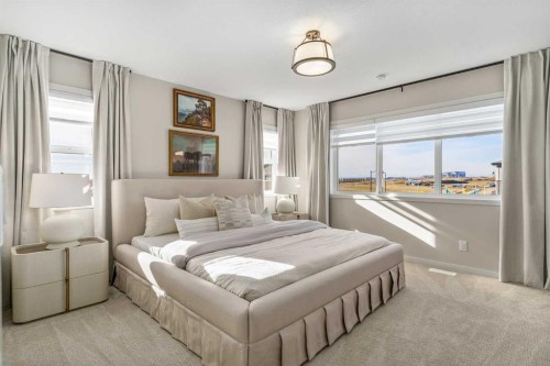 80 Magnolia Green Se, Calgary, AB - Indoor Photo Showing Bedroom
