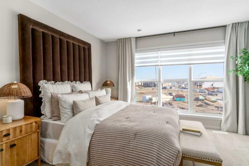 80 Magnolia Green Se, Calgary, AB - Indoor Photo Showing Bedroom