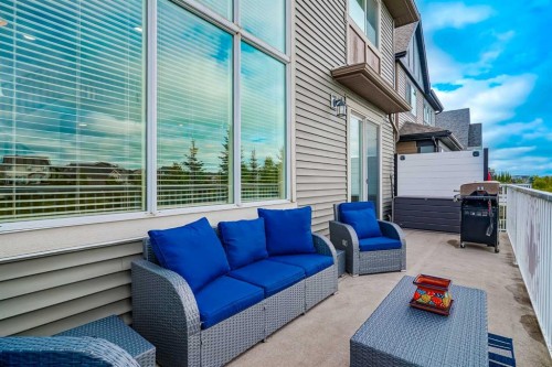 225 Kingsmere Cove Se, Airdrie, AB - Outdoor With Deck Patio Veranda With Exterior