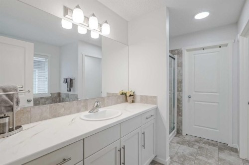 225 Kingsmere Cove Se, Airdrie, AB - Indoor Photo Showing Bathroom