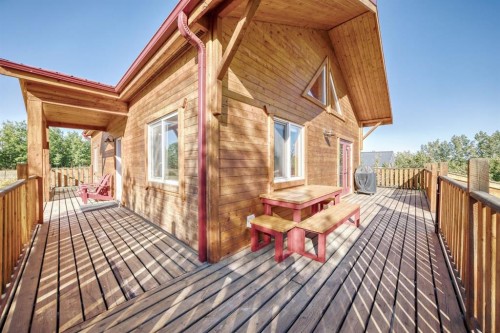 12 Destini Drive, White Sands, AB - Outdoor With Deck Patio Veranda With Exterior