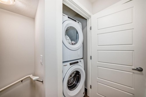 406-474 Seton Circle Se, Calgary, AB - Indoor Photo Showing Laundry Room