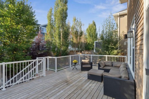 453 River Heights Drive, Cochrane, AB - Outdoor With Deck Patio Veranda With Exterior