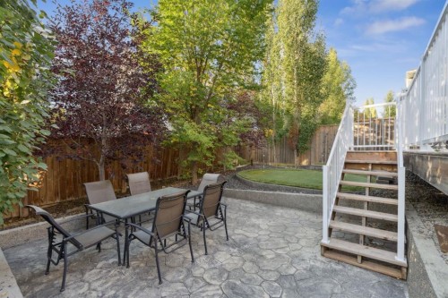 453 River Heights Drive, Cochrane, AB - Outdoor With Deck Patio Veranda