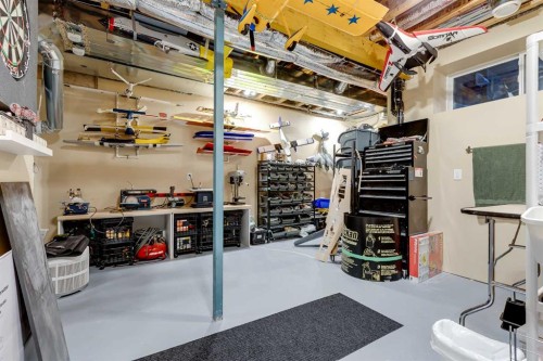 101 Boulder Creek Place, Langdon, AB - Indoor Photo Showing Basement