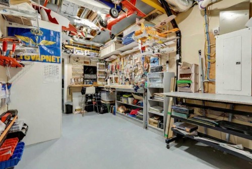 101 Boulder Creek Place, Langdon, AB - Indoor Photo Showing Basement