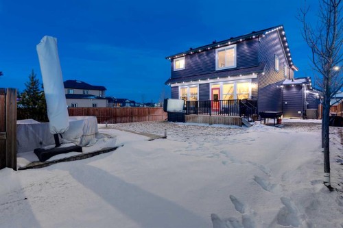 101 Boulder Creek Place, Langdon, AB - Outdoor With Deck Patio Veranda