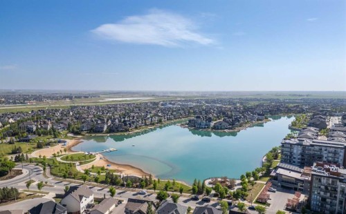 206 Mahogany Passage Se, Calgary, AB - Outdoor With Body Of Water With View