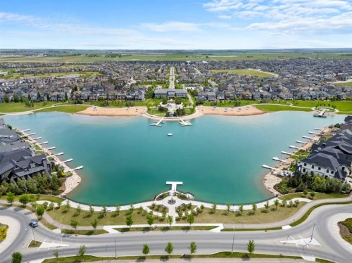 206 Mahogany Passage Se, Calgary, AB - Outdoor With Body Of Water With View