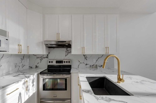 403-527 15 Avenue Sw, Calgary, AB - Indoor Photo Showing Kitchen With Upgraded Kitchen
