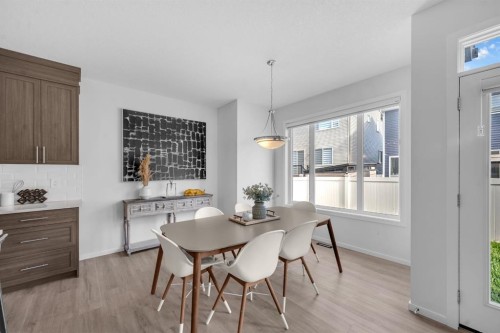 151 Carringham Way Nw, Calgary, AB - Indoor Photo Showing Dining Room