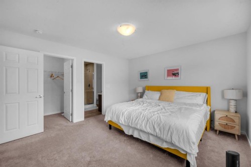 151 Carringham Way Nw, Calgary, AB - Indoor Photo Showing Bedroom