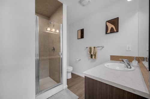 151 Carringham Way Nw, Calgary, AB - Indoor Photo Showing Bathroom
