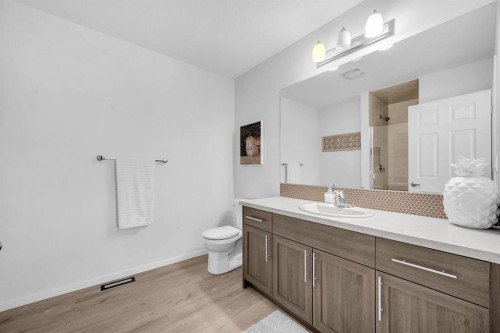 151 Carringham Way Nw, Calgary, AB - Indoor Photo Showing Bathroom