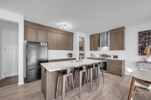 151 Carringham Way Nw, Calgary, AB - Indoor Photo Showing Kitchen