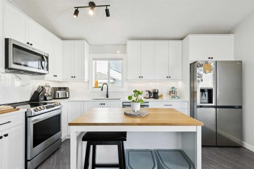 103 Hawkmount Green Nw, Calgary, AB - Indoor Photo Showing Kitchen With Stainless Steel Kitchen