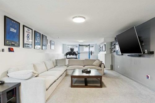 103 Hawkmount Green Nw, Calgary, AB - Indoor Photo Showing Living Room