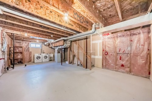 213 Prestwick Circle Se, Calgary, AB - Indoor Photo Showing Basement