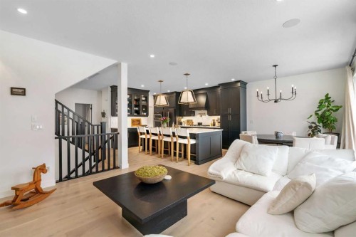 1176 Cranbrook Gardens Se, Calgary, AB - Indoor Photo Showing Living Room