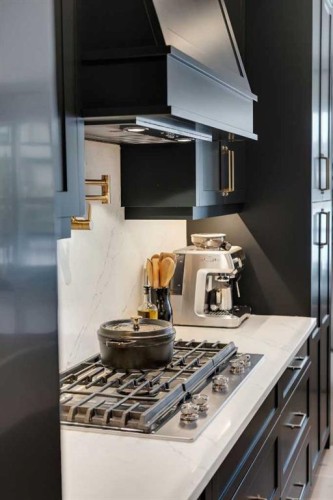 1176 Cranbrook Gardens Se, Calgary, AB - Indoor Photo Showing Kitchen With Upgraded Kitchen