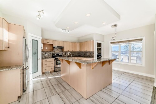 70 Martha'S Meadow Close Ne, Calgary, AB - Indoor Photo Showing Kitchen With Upgraded Kitchen
