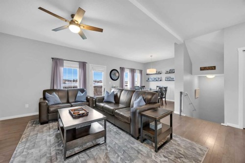 241 Legacy Point Se, Calgary, AB - Indoor Photo Showing Living Room