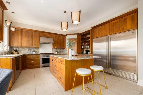 57 Slopes Point Sw, Calgary, AB - Indoor Photo Showing Kitchen