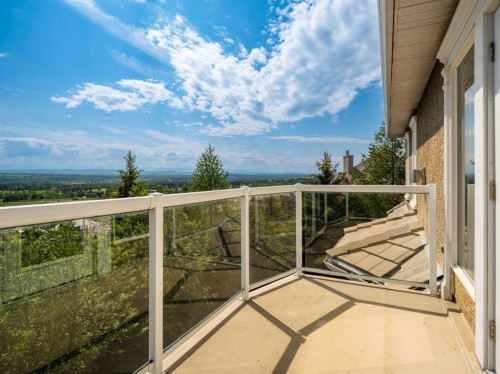 57 Slopes Point Sw, Calgary, AB - Outdoor With Balcony With View