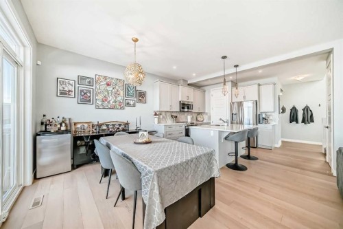 852 Marina Drive, Chestermere, AB - Indoor Photo Showing Dining Room