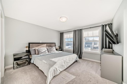 852 Marina Drive, Chestermere, AB - Indoor Photo Showing Bedroom