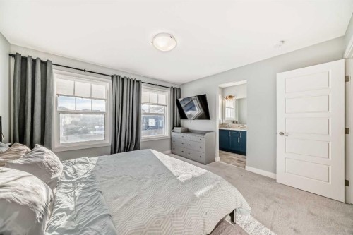 852 Marina Drive, Chestermere, AB - Indoor Photo Showing Bedroom